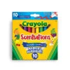 Crayola - 10 Scentsations Lavables -Crayola Soldes 2024 12056 8149