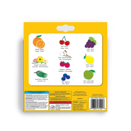 Crayola - 10 Scentsations Lavables -Crayola Soldes 2024 12056 8149 1