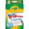 Crayola 8 Crayons à La Cire Effaçable -Crayola Soldes 2024 425836 0